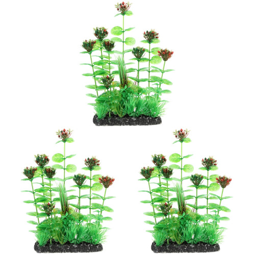 3Pcs Planta Artificial Para Decoração 2