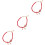 3 Peças Pulseira Natalina À Mão Bangle 6