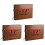 3Pcs 8-Polegadas Álbum De Madeira Para Fotos Diy 2