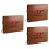 3Pcs 8-Polegadas Álbum De Madeira Para Fotos Diy 6