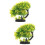 2 Pcs Árvore Decorativa Artificial Imitação Para 7