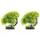 2 Pcs Árvore Decorativa Artificial Imitação Para 2