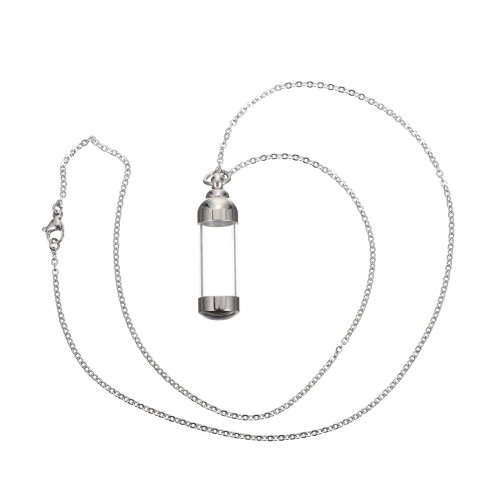 2 Pcs Colar Urna Para Pets Pingente Para Cinzas De Casa