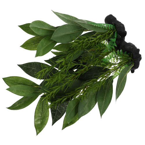 1 Planta Aquática Artificial De Plástico Para