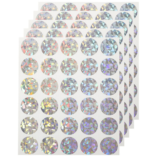 15 Folhas De Adesivos Scratch Off Para E Artesanato DIY