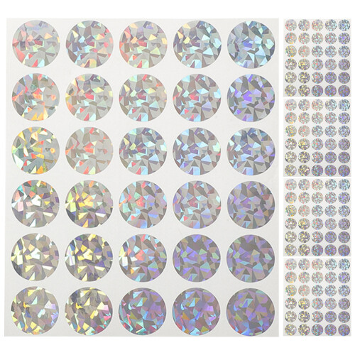 15 Folhas De Adesivos Scratch Off Para E Artesanato DIY 1