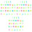 210 Peças Seixos Fluorescentes Coloridos Para 4