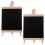 8 Unidades Quadro-Negro De Madeira Para Avisos 2