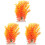 3Pcs Enfeite Planta Artificial Decoração Escritório 4
