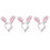 3Pcs Faixa Para Cabeça Pet Coelho Cosplay S 4