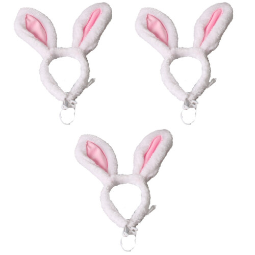 3Pcs Faixa Para Cabeça Pet Coelho Cosplay S 2