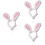3Pcs Faixa Para Cabeça Pet Coelho Cosplay S 6