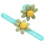2 Unidades Pulseira De Flores Com Encaixe Para Crianças 8