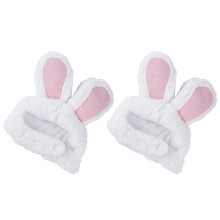 2Pcs Adoráveis Chapéus Para Com Orelhas De Coelho Inverno