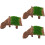 3Pcs Plataforma Descanso Para Répteis 8