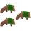 3Pcs Plataforma Descanso Para Répteis 9