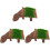 3Pcs Plataforma Descanso Para Répteis 4