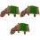 3Pcs Plataforma Descanso Para Répteis 5