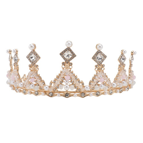 3Pcs Tiara De Cristal Artificial Para Com 1