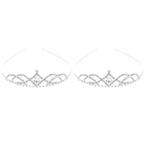 2 Unidades Tiara Coroa Noiva 1