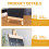 4 Unidades De Giz Madeira Para Decoração 11