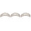 3 Unidades Faixa De Tiara Para Noiva Com Cristal E 4