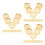 36 Pcs Colar Redondo Pingente Com Para 12Mm 5