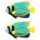 2 Pcs De Artificial, Decoração Para Escritório 7