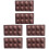 6 Unidades 8 Cavidades Forma Páscoa Silicone Para Chocolate 2
