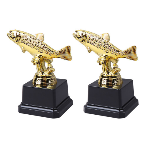 6 Unidades Troféu Plástico Para Festa Recompensa