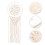 3 Unidades Dream Catcher Macramê Boho Para Parede 11