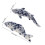 2Pcs Mini De Resina Para Decoração De 2