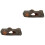2 Pcs Decoração De Artificial Resina Para 3