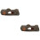 2 Pcs Decoração De Artificial Resina Para 6