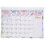 3Pcs Calendário De Parede Mensal Inglês Para Casa 2
