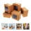 50 Unidades Kraft Para Cupcakes Com Janela Transparente 10