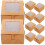 50 Unidades Kraft Para Cupcakes Com Janela Transparente 9