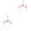 2Stk Rosa Party Haarreif Haarschmuck 4