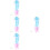 4 Unidades - Decorativa Falsa Para Vivid 7
