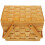 2Pcs Cesta De Madeira Com Alças E Tampa 3