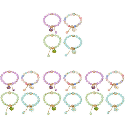 16 Peças Pulseiras De Com Pingente 1