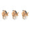 3Pcs Pulseira De Animais Estilo Para 4