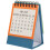 3Pcs Mini Calendário De Pequeno Com Impressão Inglês 2023 11