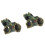 2Pcs Decoração De De Árvore Resina Para Oca 4