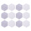 36 Peças Quadro De Recados Hexagonal Autoadesivo Para Parede 1