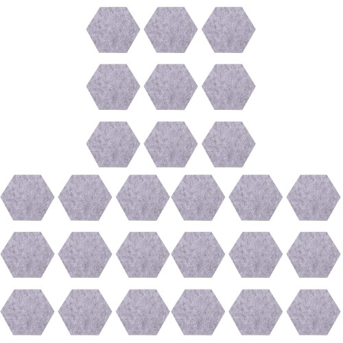 36 Peças Quadro De Recados Hexagonal Autoadesivo Para Parede 2