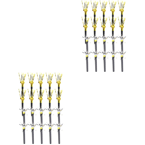 80 Unidades 10 Cm Borlas Listradas Com Para 2