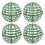 4Pcs Suporte Plástico Bola Para Grama Flores 10