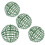 4Pcs Suporte Plástico Bola Para Grama Flores 9
