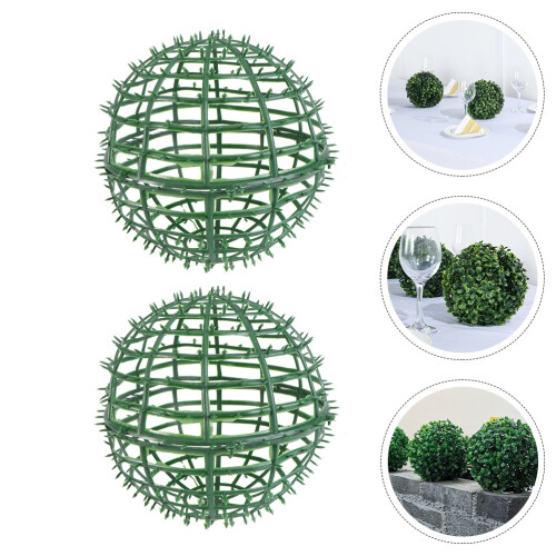 4Pcs Suporte Plástico Bola Para Grama Flores 2